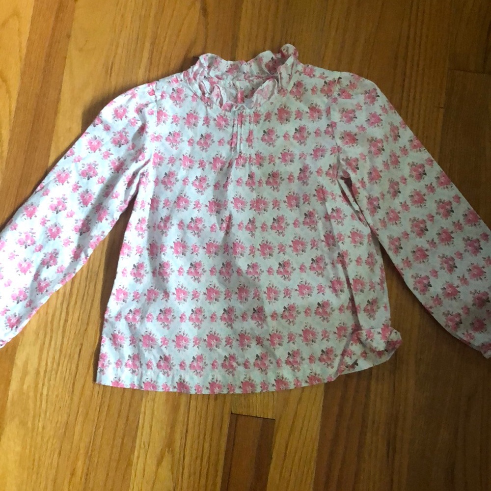 Girls Janie and Jack Floral Shirt